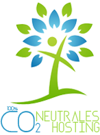 100% CO2-neutrales Hosting - powered by WIRCON Interservices GmbH